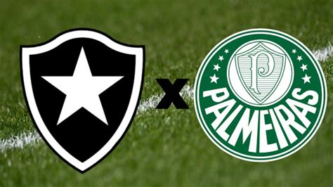 botafogo x palmeiras jogo completo